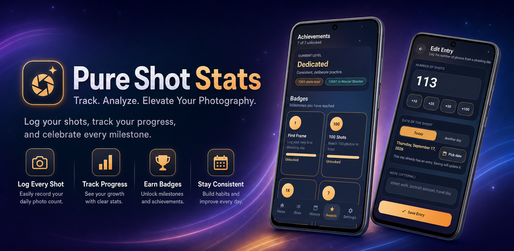Pure Shot Stats showcase banner